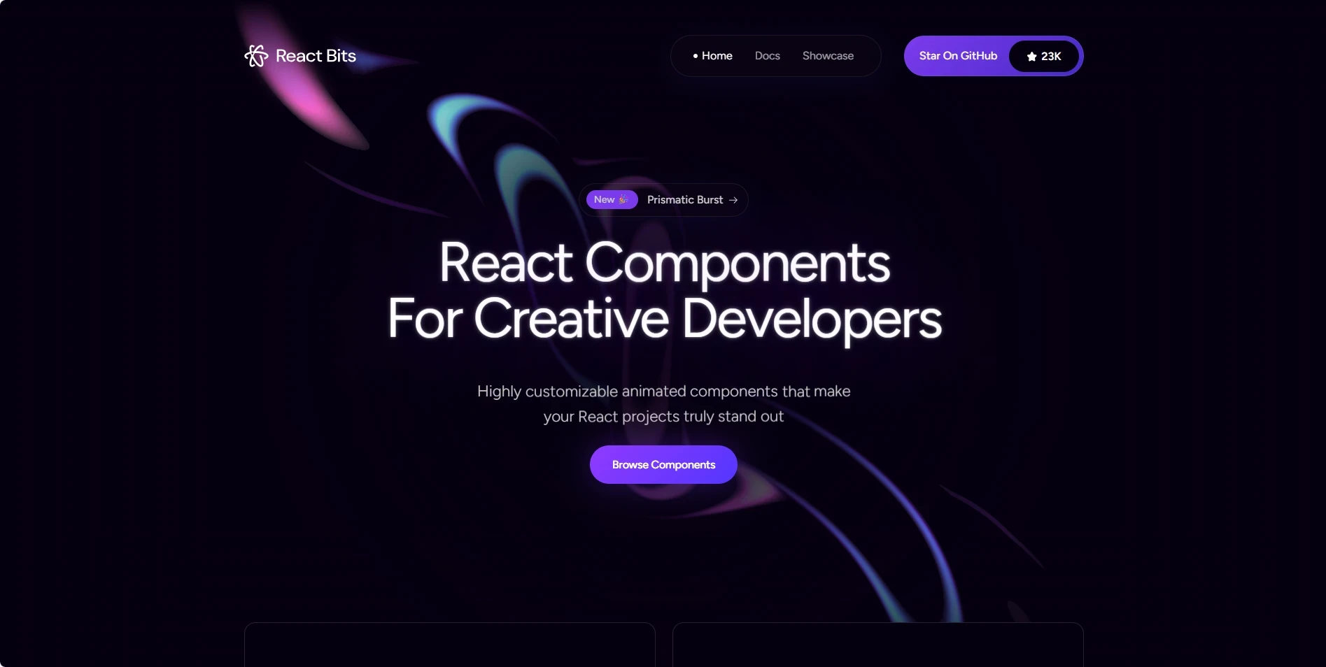 React Bits & Vue Bits:打造惊艳动画 UI 的神器