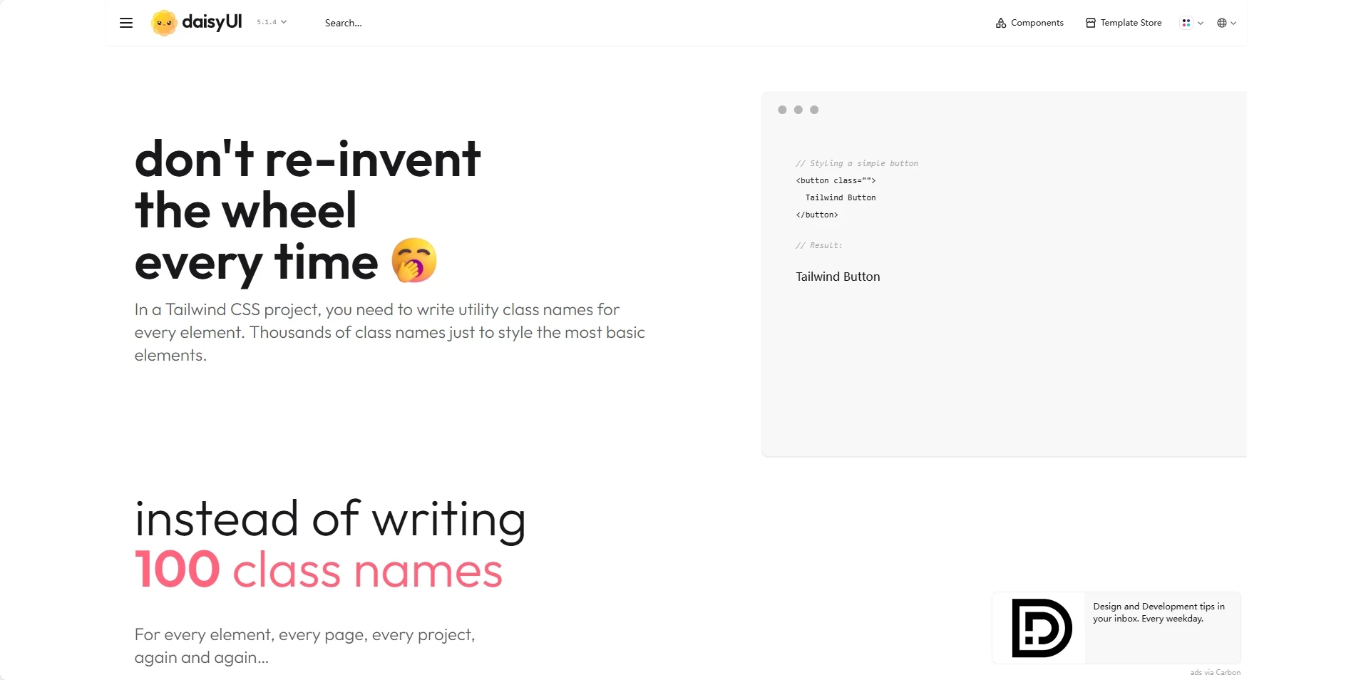 daisyUI：Tailwind CSS 最好用的组件库