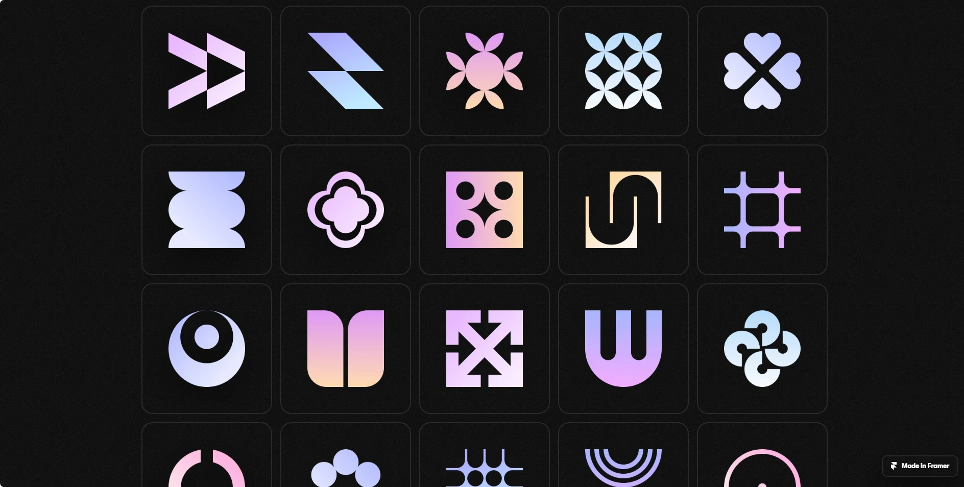 Shapes 2.0:设计师的 SVG 形状灵感库,助你灵动每个界面细节