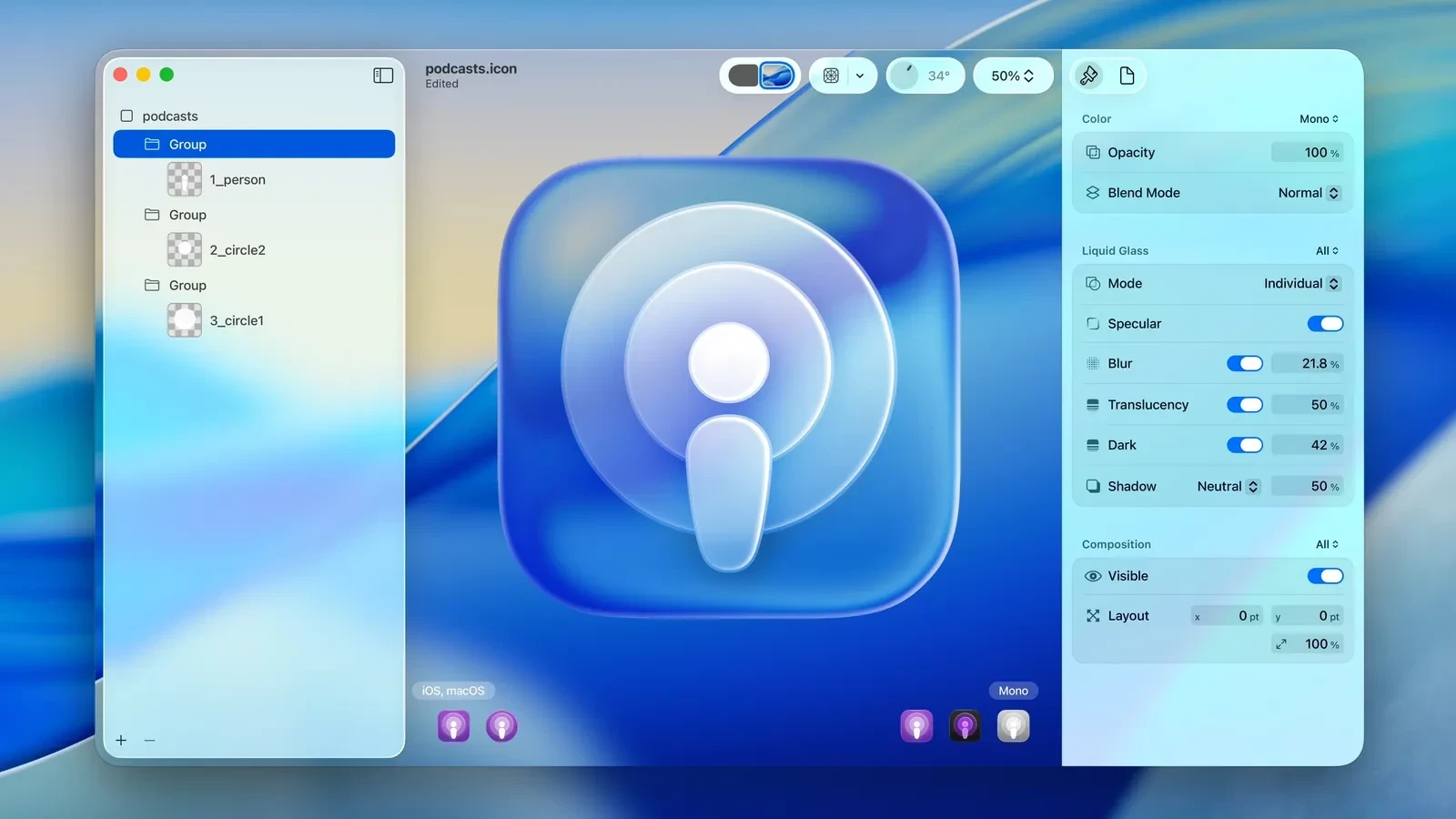 liquid-glass-react:打造苹果风格的液态玻璃 UI 效果